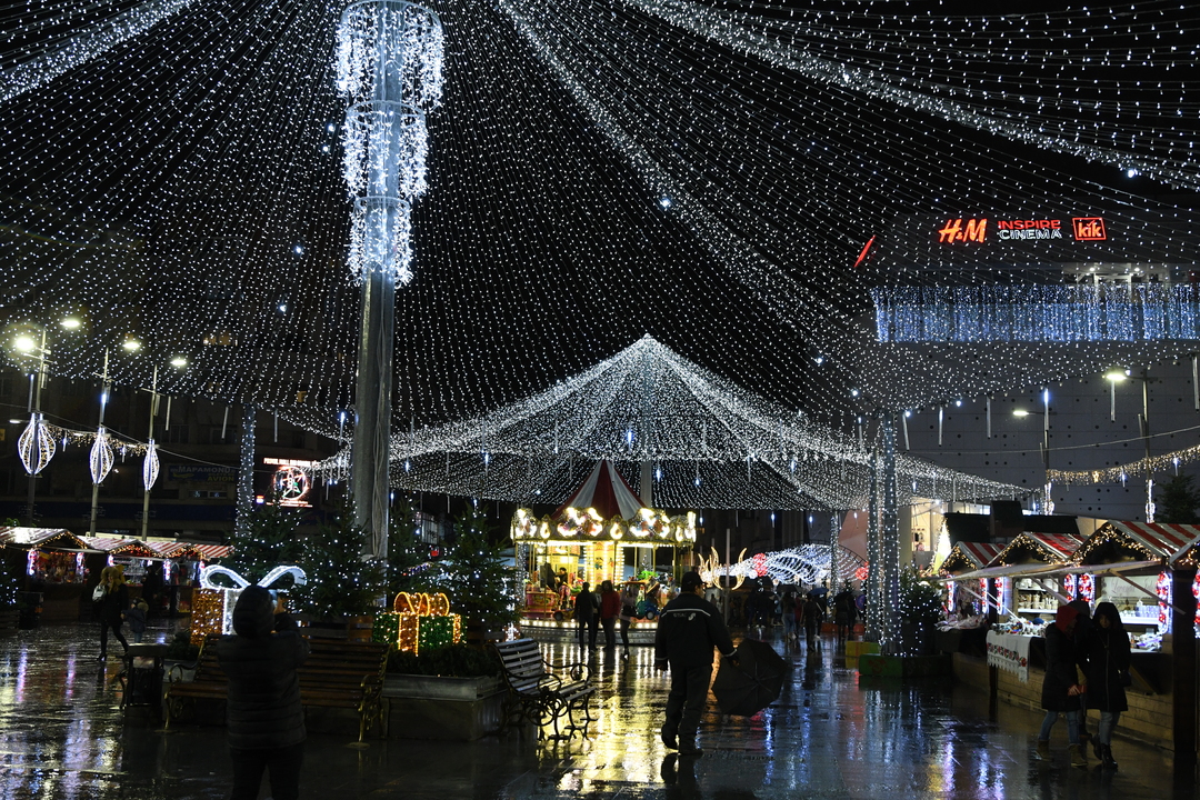 Târgul de Crăciun de la Craiova, deschis oficial