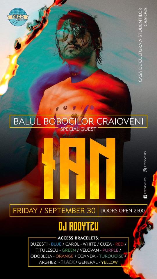 Balul Bobocilor Craioveni - Live Act “Ian”