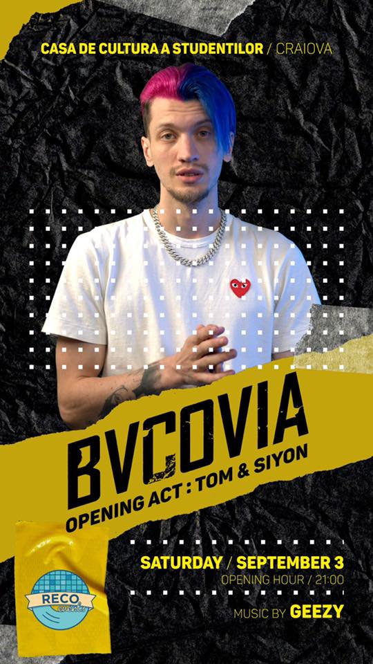 RECo Events presents BVCOVIA