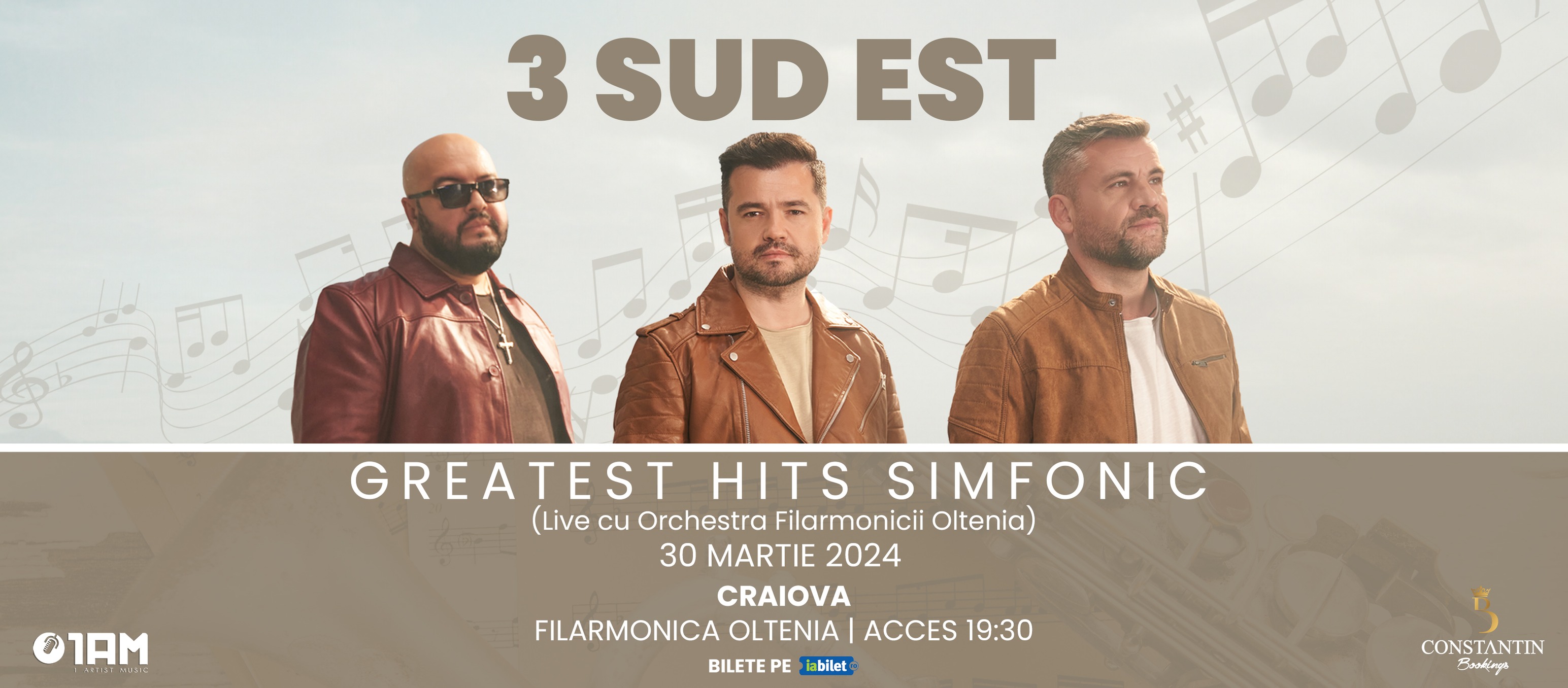 3 SUD EST - "GREATEST HITS SIMFONIC" @ CRAIOVA - FILARMONICA OLTENIA