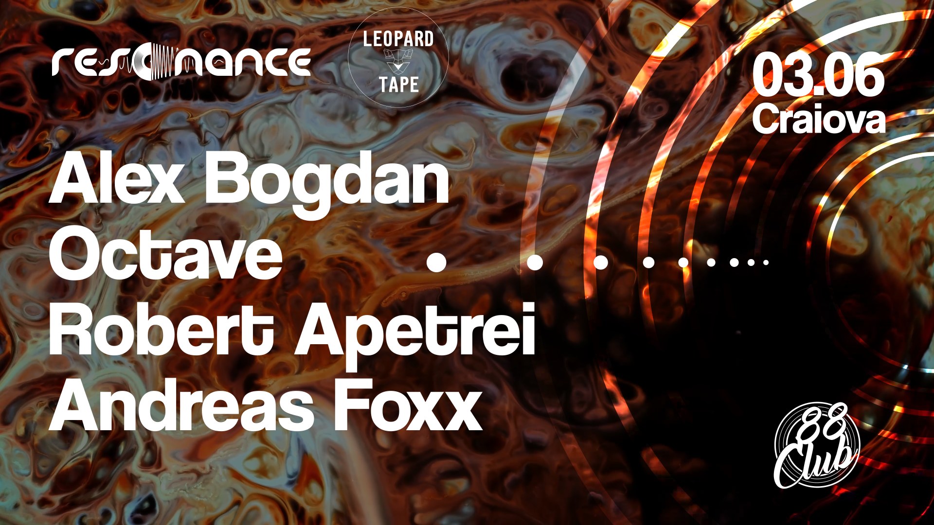 Octave ● Alex Bogdan ● Robert Apetrei ● Andreas Foxx @ Club 88