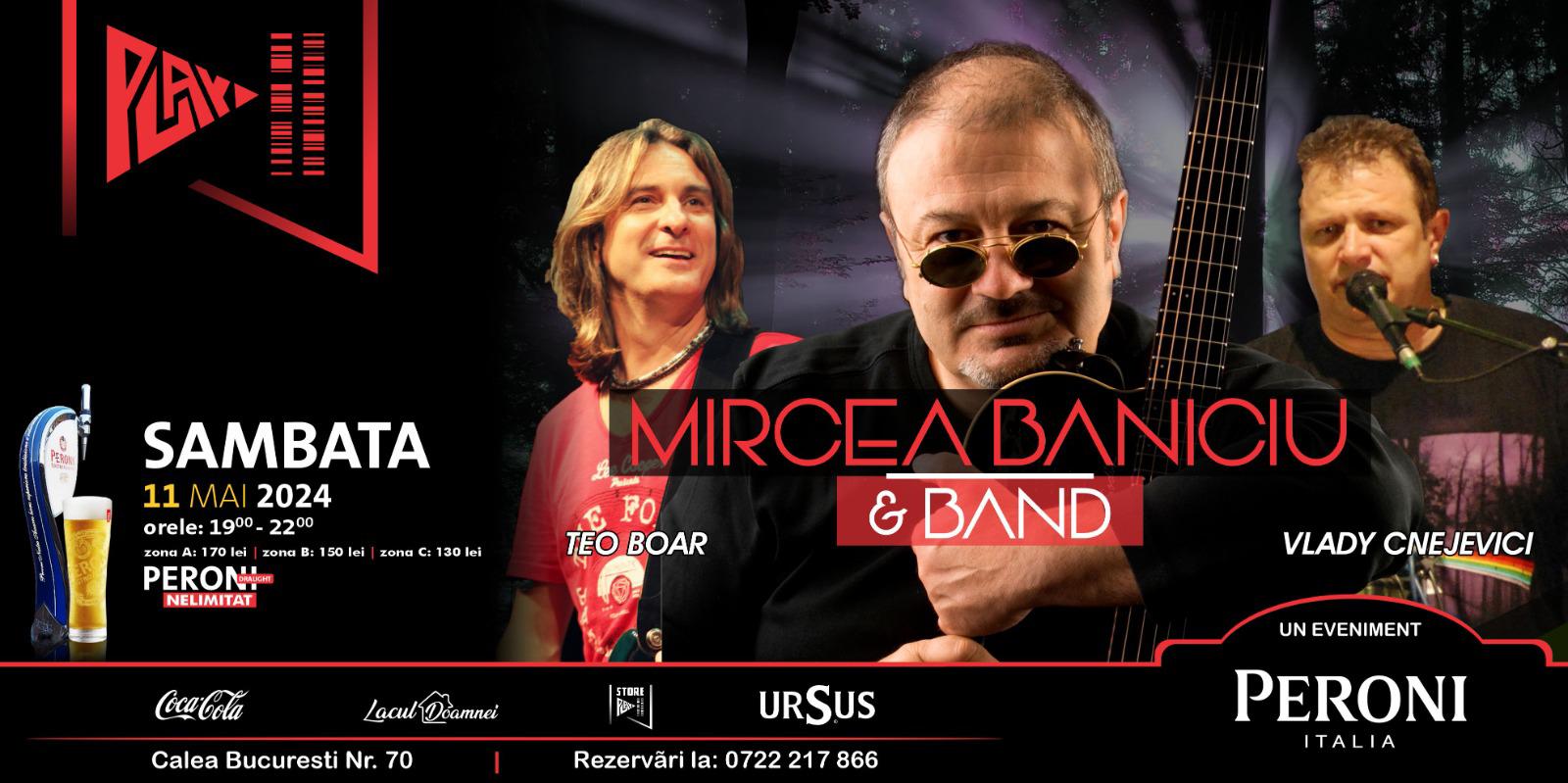 Mircea BANICIU & BAND | live pe terasa Cafe Teatru Play