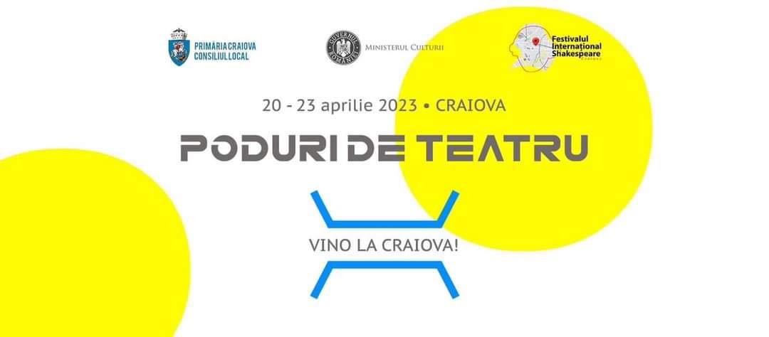 „Theatre bridges”, in Craiova, between April 20 and 23
