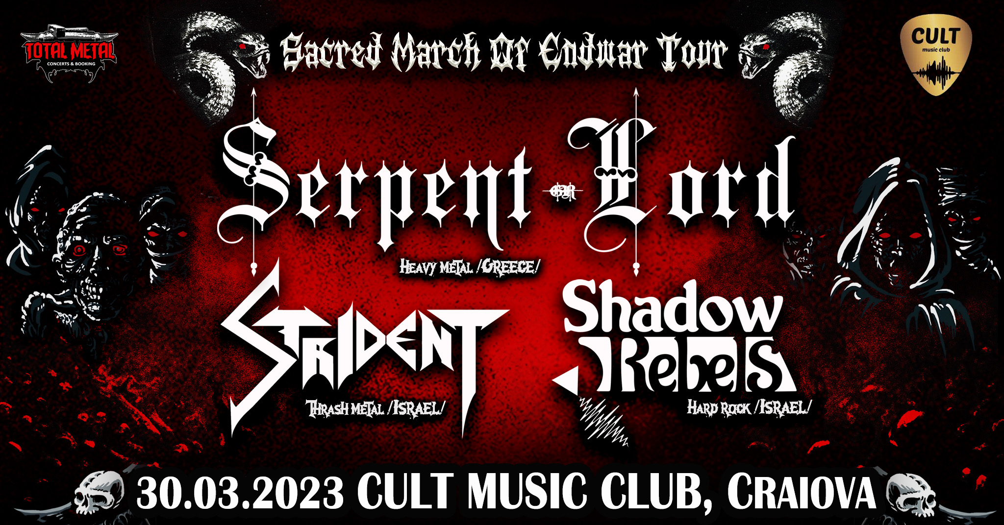 Serpent Lord / Strident / Shadow Rebels Live in Craiova